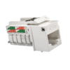 Conector fêmea cat.5e sohoplus T568AB